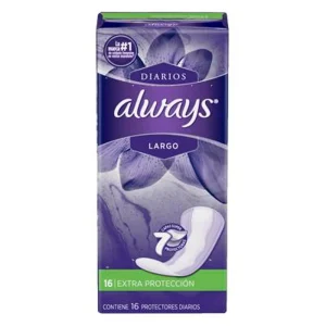 Panty Protector Always Diarios Largo 16 PZS