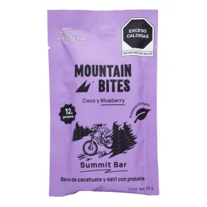 Barra Con Proteina  Coco Y Blueberry 55 G (PAQUETE 10)