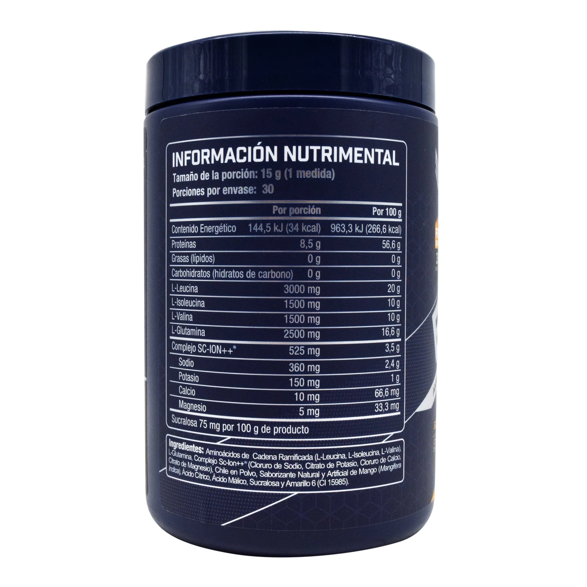 Bcaa Mango Con Chile 450 G - Imagen 2