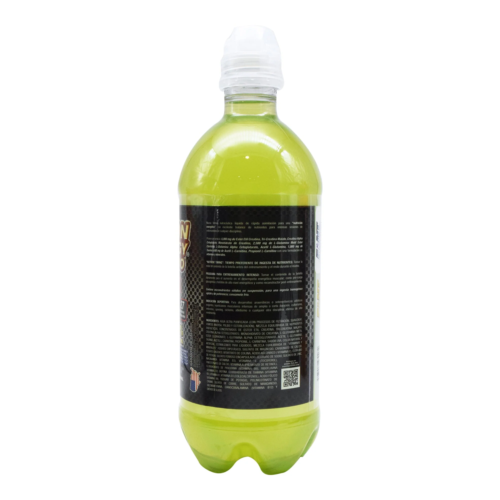 Explosion Hours Energy Uva Verde 625 Ml - Imagen 2