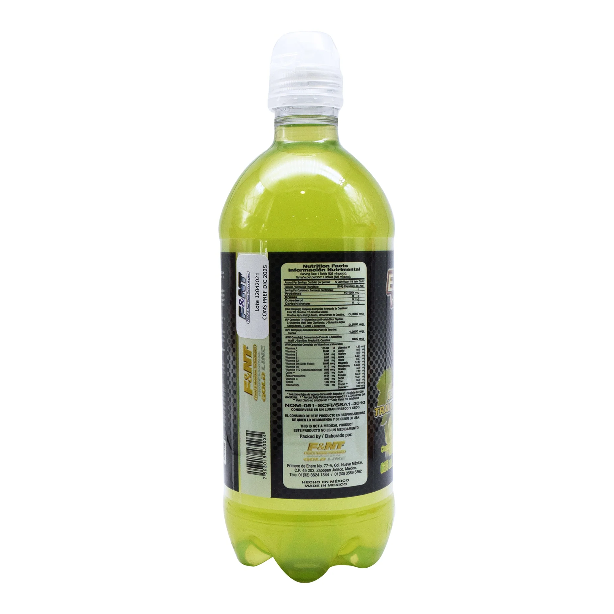 Explosion Hours Energy Uva Verde 625 Ml - Imagen 3