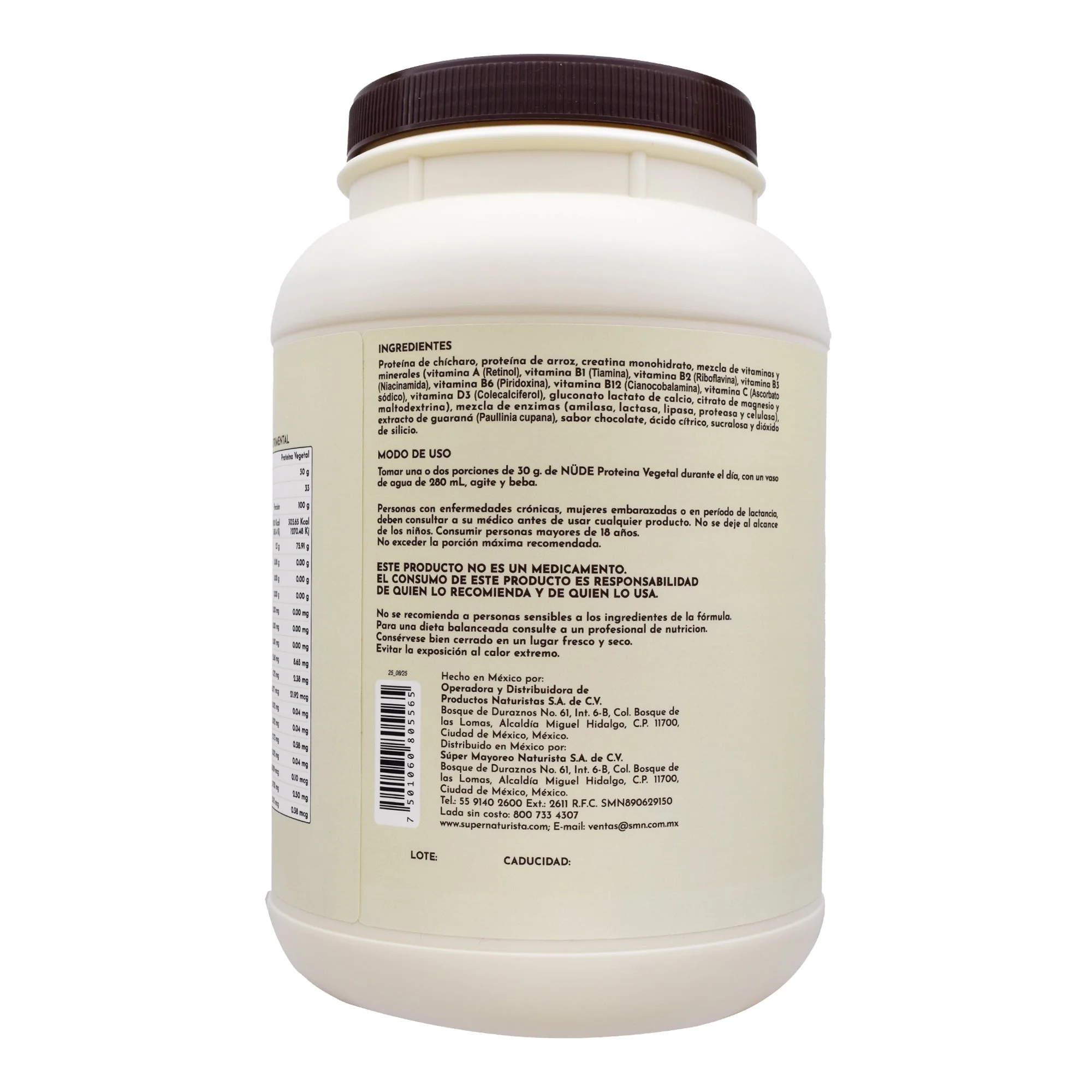 Proteina Vegetal Chocolate 1 Kg - Imagen 3