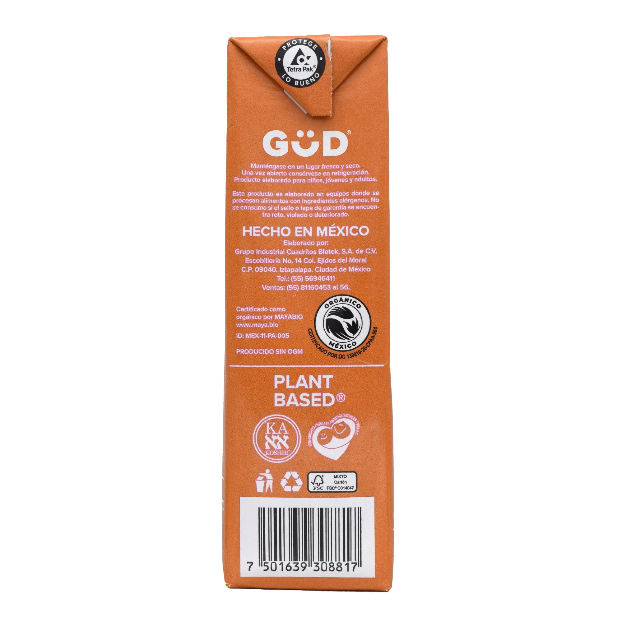 Bebida De Soya Sin Azucar 1 L - Imagen 3