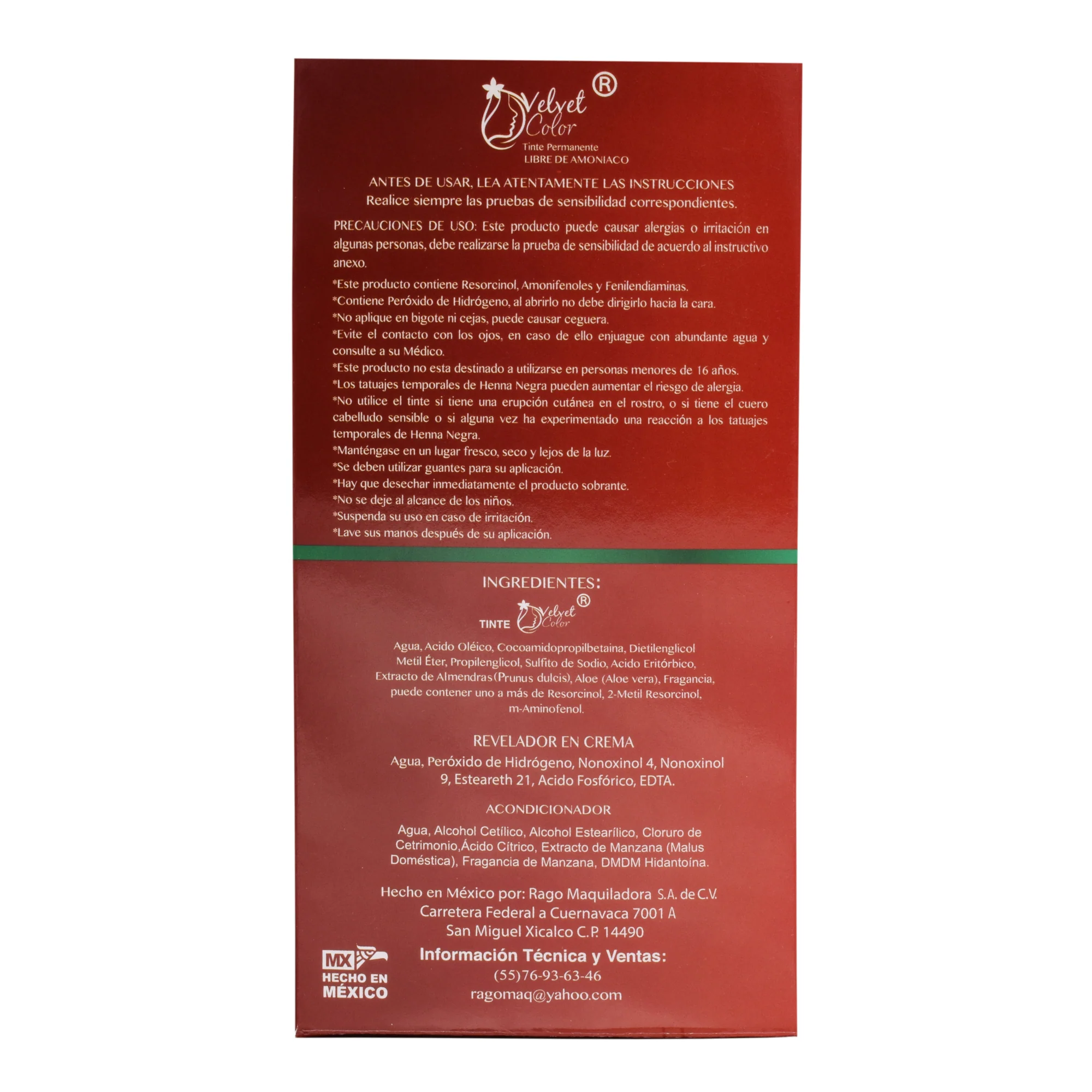 Tinte Castano Oscuro 150 Ml - Imagen 2