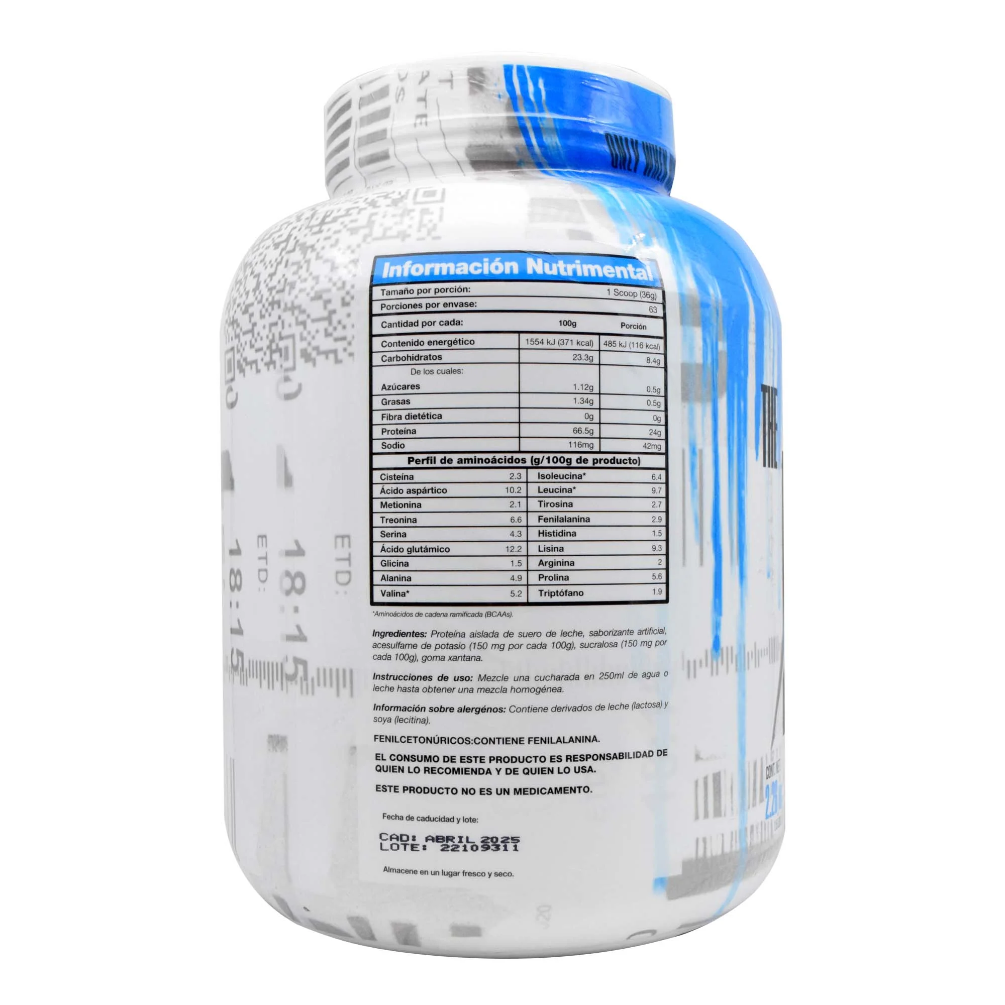 Isolate Protein Chocolate 5 Lb - Imagen 2