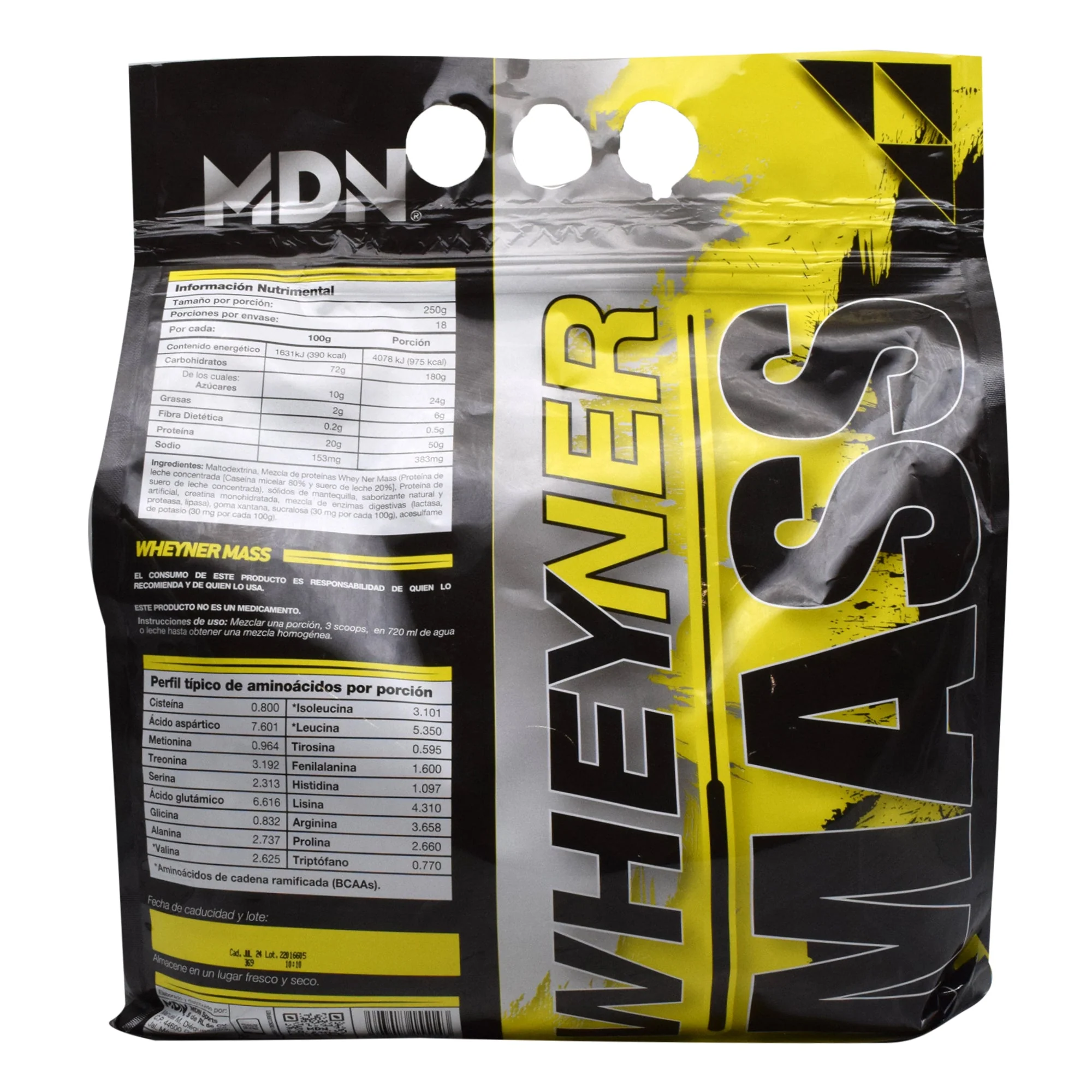 Whey Ner Chocolate 4.5 Kg - Imagen 2