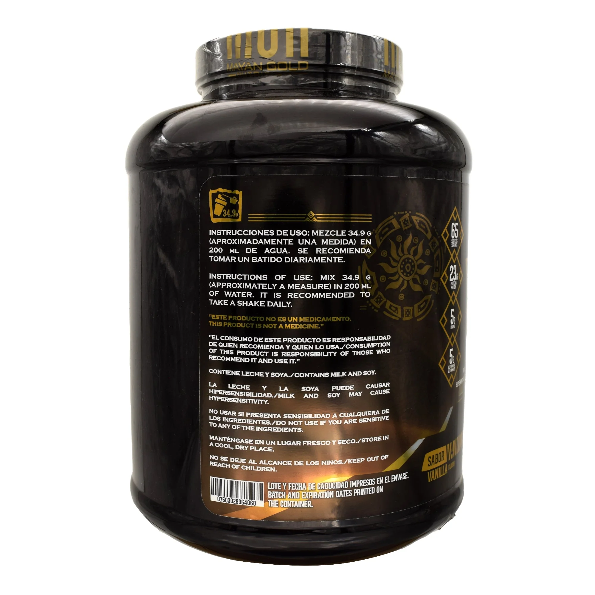 Whey Protein Vainilla 5 Lb - Imagen 2