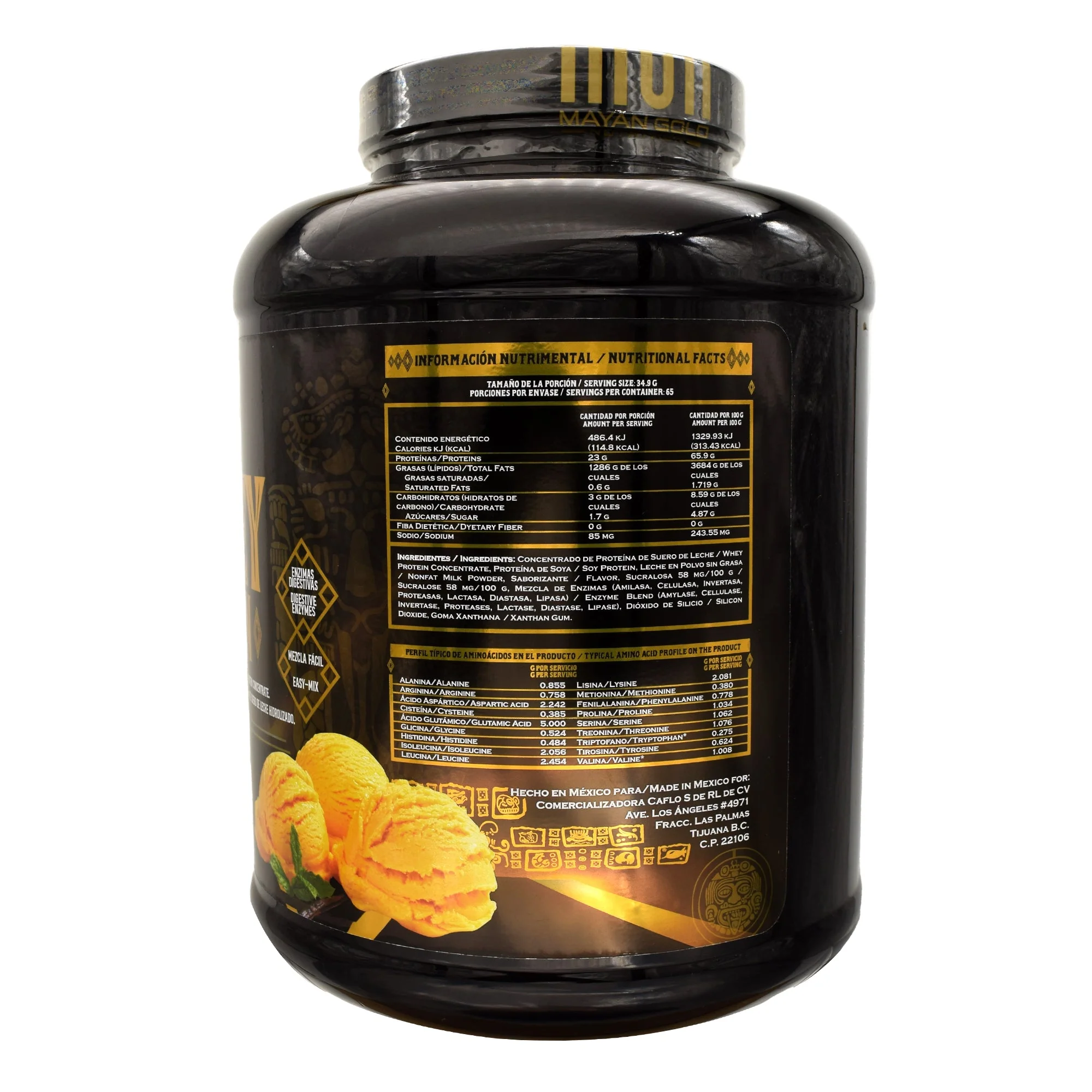 Whey Protein Vainilla 5 Lb - Imagen 3
