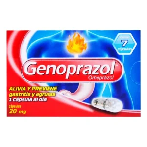Medicamento Genoprazol Cap 7 PZS