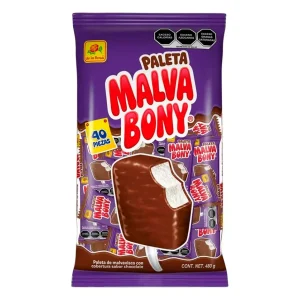 Paleta Malvabony Con Chocolate 40 PZS