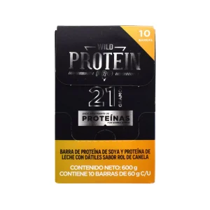 Barra Proteina De Soya Y Leche Rol De Canela 60 G (PAQUETE 10)