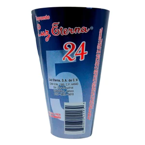 Veladora Luz Eterna Repuesto 24 Cono 1 PZS