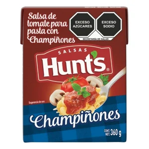Salsa Hunts Pasta Champiñones 360 GRS
