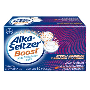 Medicamento Alka Seltzer Boost 10 PZS