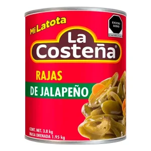 Chiles La Costeña En Rajas 3.8 KGS