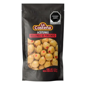 Aceituna La Costeña Con Pimineto Rellena 210 GRS