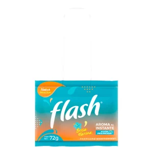 Pastillas Sanitarias Flash Brisa Marina Con Gancho 72 GRS