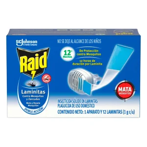 Raid Laminitas Aparato Eléctrico 12 PZS