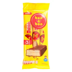 Chocolate Bon O Bon Oblea Leche 27 GRS