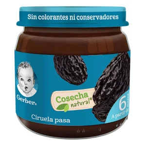 Papilla Gerber Cosecha Natural Ciruela Pasa 100g