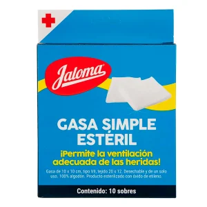 Gasa Jaloma 10X10Cm 10 PZS