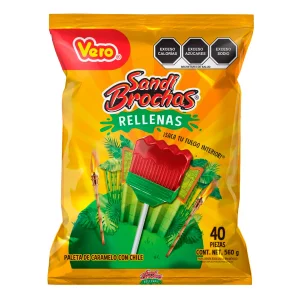 Paleta Vero Sandi Brochas Rellena 40 PZS