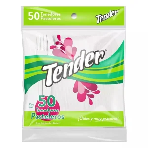 Tenedor Tender Pastelero 50 PZS