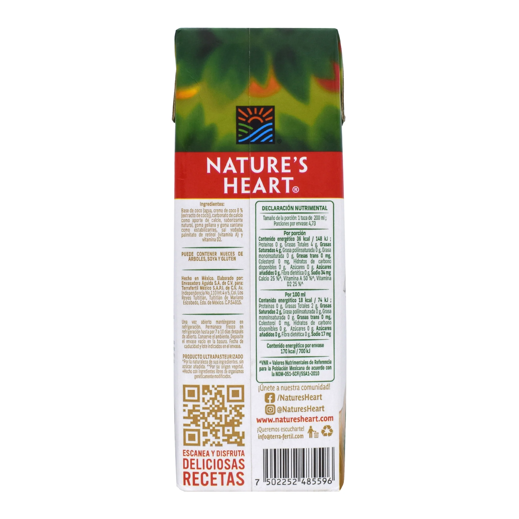 Bebida De Coco Vainilla 946 Ml - Imagen 2