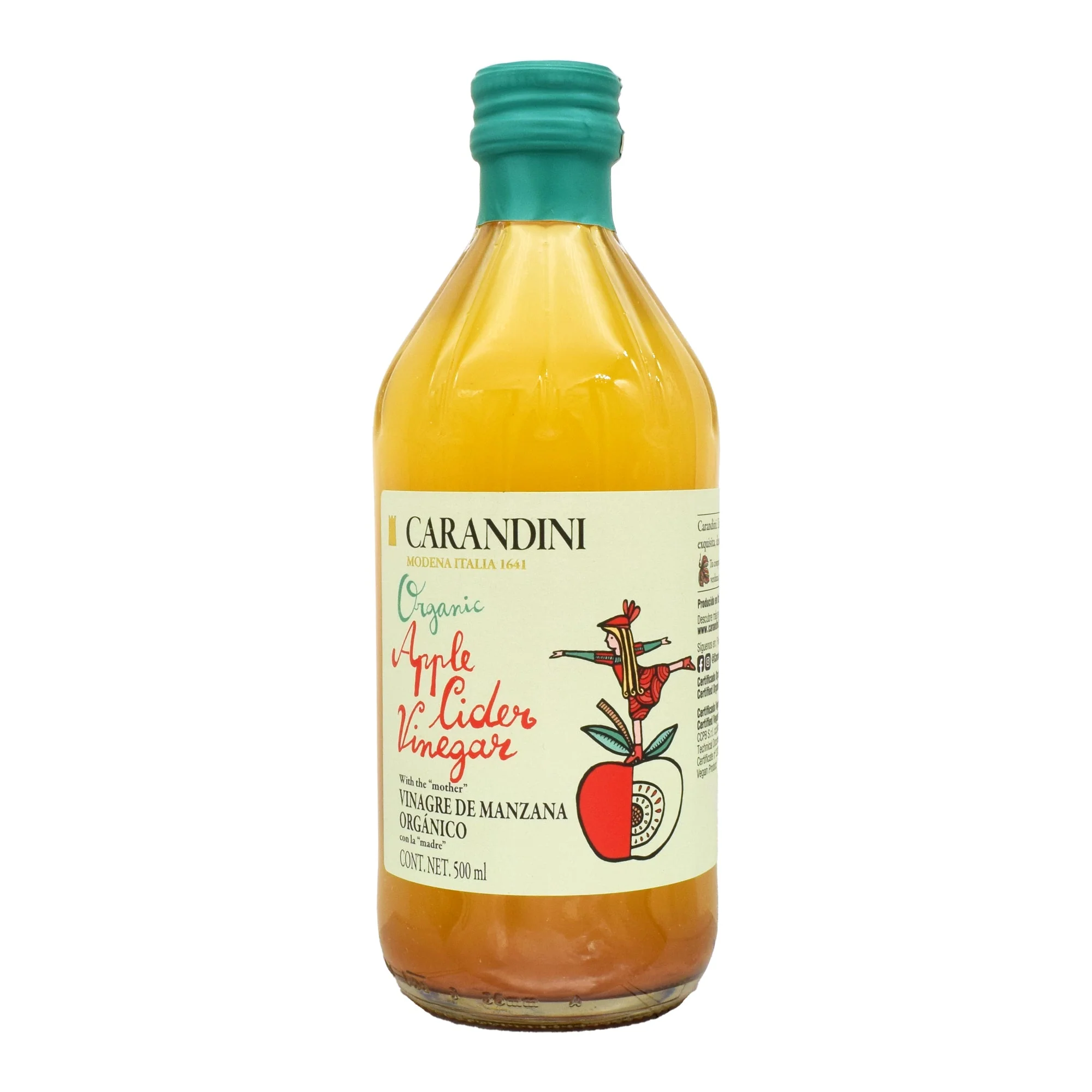 Vinagre De Manzana 500 Ml