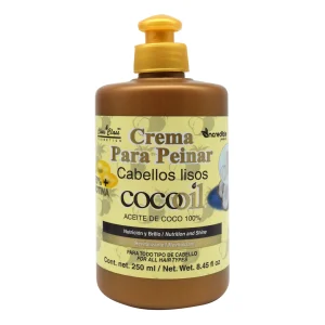 Crema Para Peinar Aceite De Coco 250 Ml