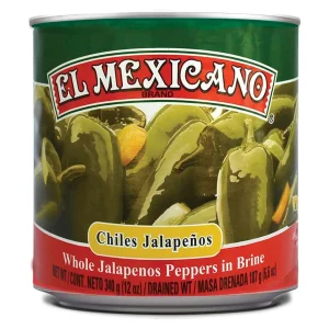 Chiles El Mexicano Jalapeño 340 GRS