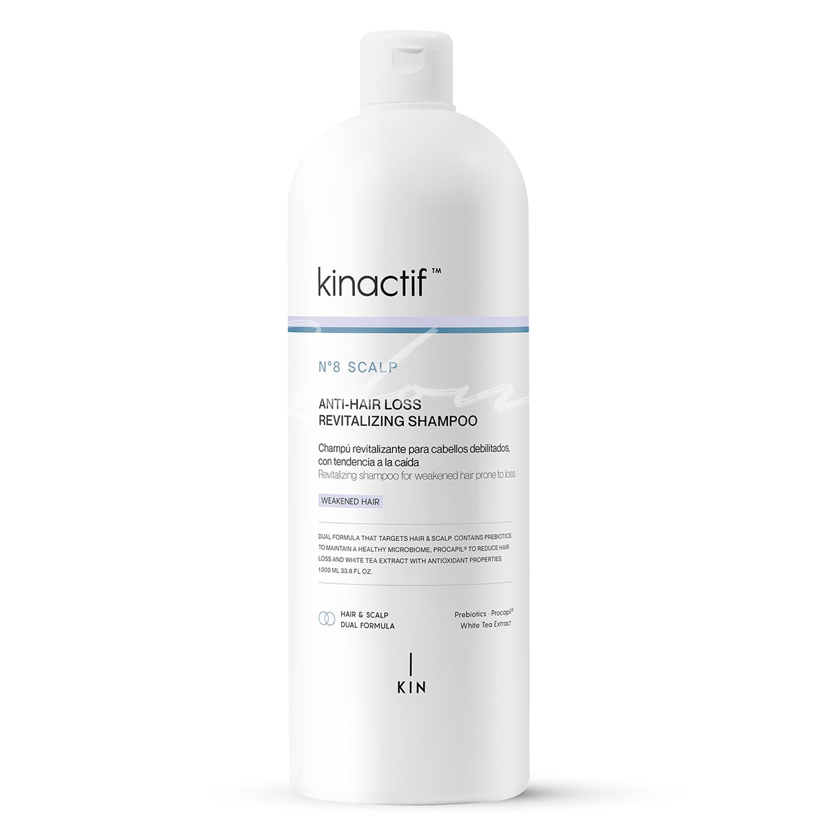 Champú Kinactif Anticaída nº8 1000ml