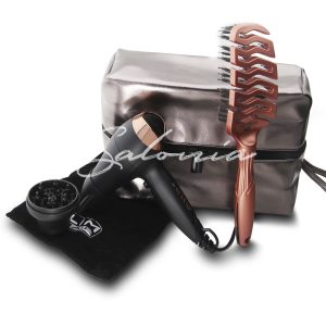 Pack Lim Secador Mini Black+Rose WR W23